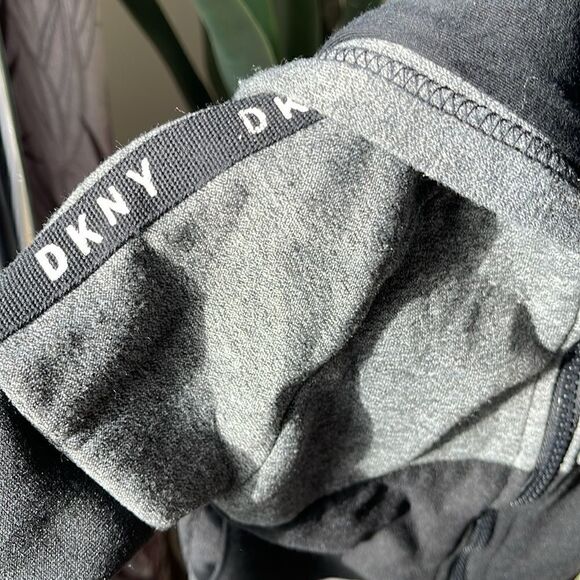 DKNY Toddler Zip Up Fleece with Hood Sweatshirt Size 18 months - Picture 3 of 5